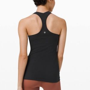 Lululemon Black Nulu Cool Racerback Tank Black